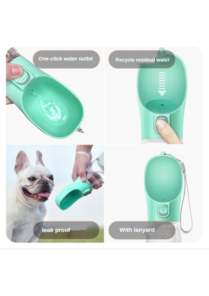 Beyaz B 550ML Taşınabilir Köpek Su Şişesi Küçük Büyük Köpekler Için Seyahat Yavru Kedi Suluk Açık Yürüyüş Su Sebili Besleyici Ev Hayvanı Ürünü (Yurt Dışından) indirimleri