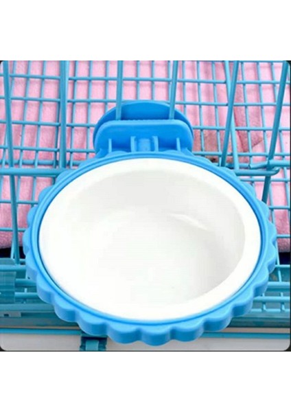 Scarlet S Sabit Asılı Kafes Köpek Kasesi Ayrılabilir Kalınlaşmış Takviyeli Asılı Kafes Paslanmaz Çelik Pet Çift Kase Kedi ve Köpek Evrensel (Yurt Dışından) modelleri