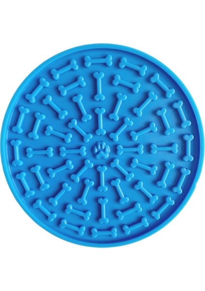 Mavi 2022 Sıcak Satış Köpek Dağıtım Mat Silikon Kaseler Köpek Yalama Mat Yalama Mat Pet Banyo Bakım ve Köpek Eğitim Pet Malzemeleri (Yurt Dışından)