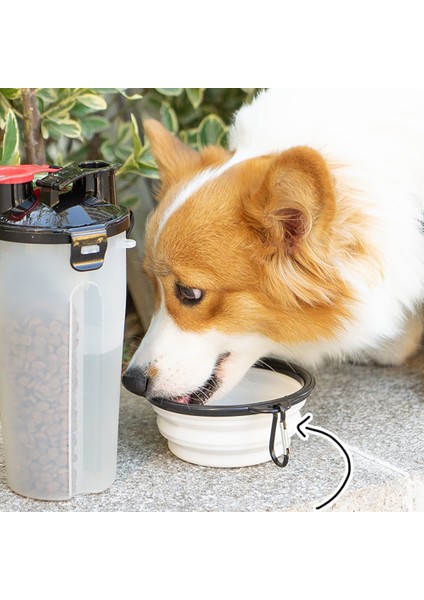 Şişe Sarı Pet Köpek Su Şişesi Su Kasesi Köpekler Için Suluk Besleyici Taşınabilir Köpek Tiryakisi Kediler Için Yiyecek Kasesi Köpekler Aksesuarları Ikram Ürünleri (Yurt Dışından) indirimleri