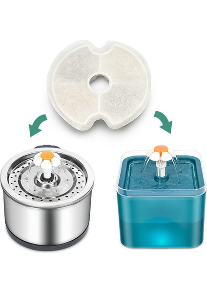 8 Adet 10X3X1 cm Yedek Aktif Karbon Filtre Kedi Su Içme Çeşmesi Değiştirilen Filtreler Çiçek Pet Köpek Yuvarlak Çeşme Dağıtıcı (Yurt Dışından) indirimleri