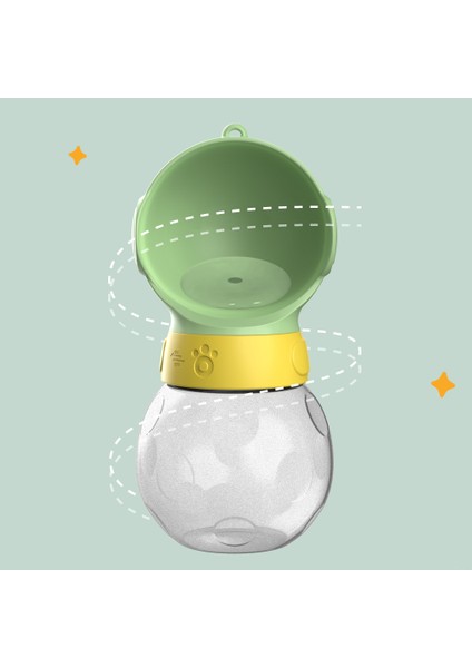 Yeşil 380 ml 380 ml Küçük Büyük Köpekler Için Taşınabilir Köpek Su Şişesi Açık Seyahat Içme Yavru Kedi Besleyici Yürüyüş Chihuahua Pet Malzemeleri (Yurt Dışından) indirimleri