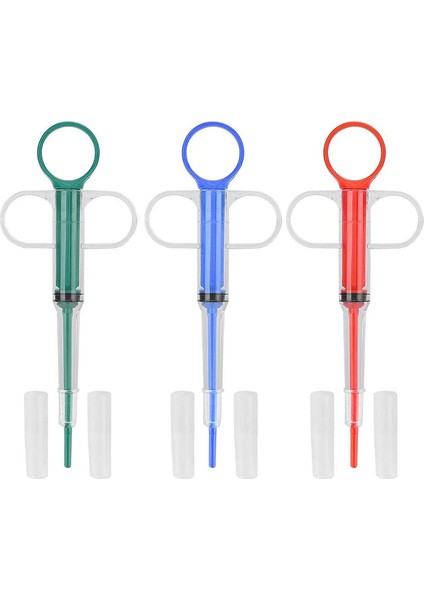 4pcs Kırmızı Pet Kedi Hap Atıcı Hap Dağıtıcı Köpek Piller Pet Tablet Şırınga Itici Küçük Hayvanlar Besleme Için Yumuşak Uçlu Pet Ilaç Besleyici (Yurt Dışından) fiyatları