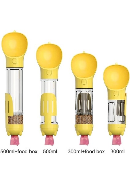 Sarı 300 ml Taşınabilir Köpek Su Şişesi Suluklar Köpek Kedi Maması Su Sebili 3 In 1 Sızdırmaz Açık Köpek Suluk Evcil Hayvan Aksesuarları (Yurt Dışından) fiyatları