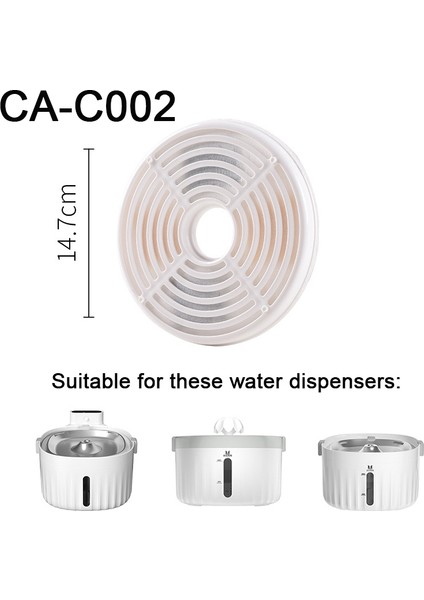 DC-X8PCS Değiştirilmiş Aktif Karbon Filtre Kedi Su Çeşmesi Yedek Filtreler Su Pompası Temizleme Aracı Kedi Çeşmesi Aksesuarları (Yurt Dışından) indirimleri