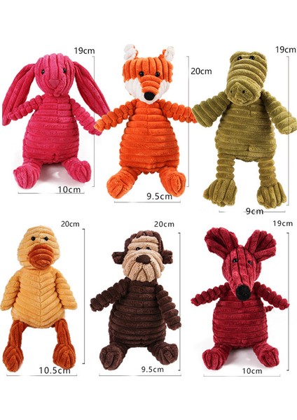 Sarı Ayı Kadife Hayvan Şekli Peluş Pet Köpek Oyuncakları Sevimli Cızırtılı Çiğnemek Molar Interaktif Oyuncak Küçük Büyük Köpekler Için Evcil Hayvan Aksesuarları Malzemeleri (Yurt Dışından)