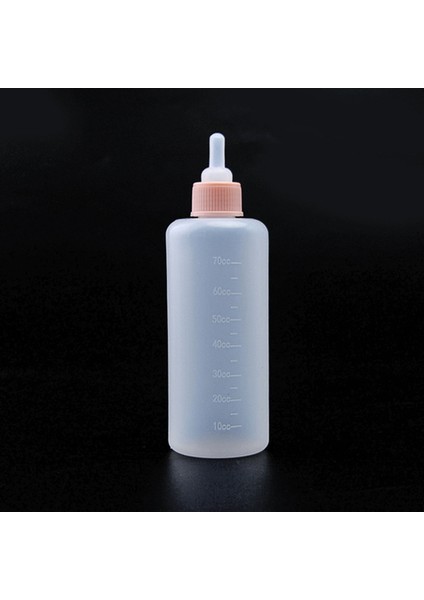 Pembe 100 ml 1 Adet Pet Süt Şişesi 100 ml Silikon Meme Küçük Hayvan Besleme Hamster Kedi Köpekler Yavru Köpek Su Şişesi Yavru Köpek Aksesuarları (Yurt Dışından)