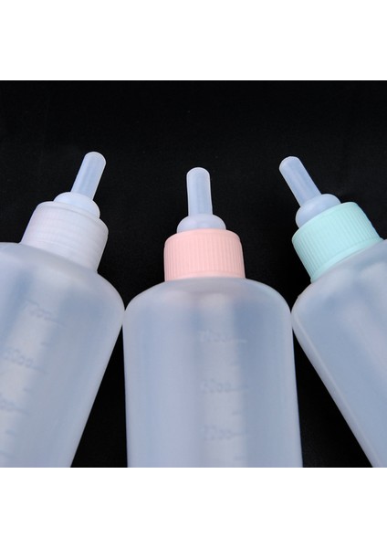 Pembe 100 ml 1 Adet Pet Süt Şişesi 100 ml Silikon Meme Küçük Hayvan Besleme Hamster Kedi Köpekler Yavru Köpek Su Şişesi Yavru Köpek Aksesuarları (Yurt Dışından) indirimleri