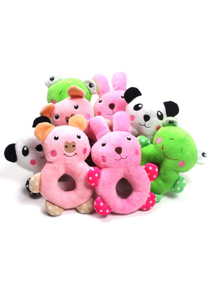 Kurbağa Yaklaşık 14X12.5 cm Karikatür Panda Kurbağa Tavşan Köpek Oyuncakları Yumuşak Peluş Pet Küçük Orta Köpek Çiğneme Oyuncak Teddy Chihuahua Yavru Kedi Interaktif Oyuncaklar (Yurt Dışından)