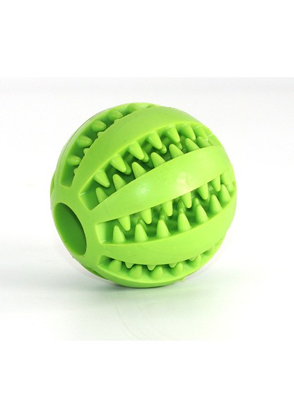 Yeşil L-7cm Pet Köpek Oyuncakları Streç Kauçuk Sızıntı Topu Köpek Komik Interaktif Oyuncak Diş Temizleme Topları Isırmaya Dayanıklı Çiğneme Oyuncakları 5cm/6cm/7cm (Yurt Dışından)