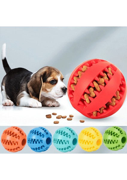Turuncu M-6cm Köpek Oyuncakları Pet Çiğneme Temiz Dişler Kedi Oyuncakları Interaktif Lastik Toplar Sızdıran Gıda Eğlenceli Isırmaya Dayanıklı Sağlık Güvenliği Evcil Hayvan Aksesuarları (Yurt Dışından)