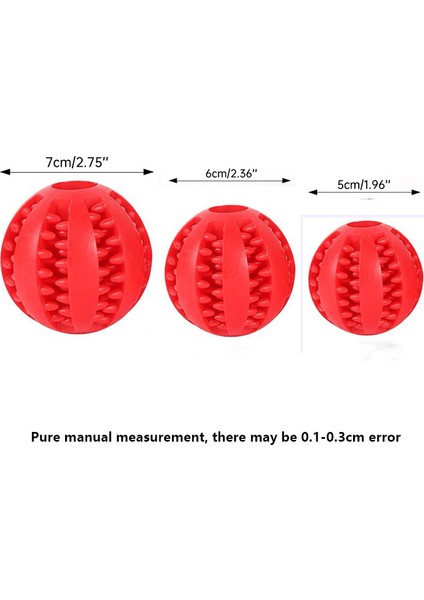 Turuncu M-6cm Köpek Oyuncakları Pet Çiğneme Temiz Dişler Kedi Oyuncakları Interaktif Lastik Toplar Sızdıran Gıda Eğlenceli Isırmaya Dayanıklı Sağlık Güvenliği Evcil Hayvan Aksesuarları (Yurt Dışından)