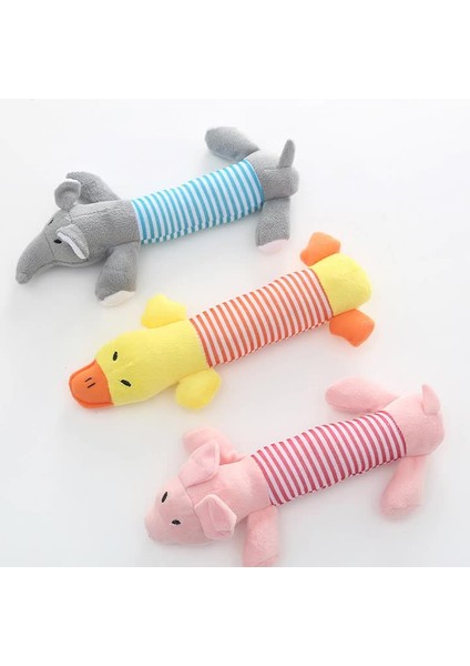 Pembe-A Köpek Oyuncak Büyük Köpekler Kedi Peluş Squeak Doldurulmuş Oyuncaklar Polar Dayanıklı Çiğneme Sevimli Yumuşak Oyuncak Pet Molar Oyuncak Köpek Aksesuarları (Yurt Dışından) modelleri