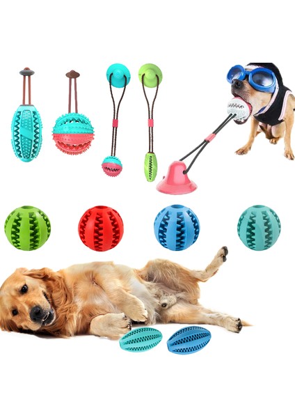 Beyaz Oyuncaklar Yıkılmaz Köpekler Için Silikon Vantuz Römorkör Interaktif Köpek Topu Oyuncaklar Yavaş Besleyici Pet Çiğnemek Isırık Diş Temizleme Pet Oyuncaklar (Yurt Dışından) fiyatları