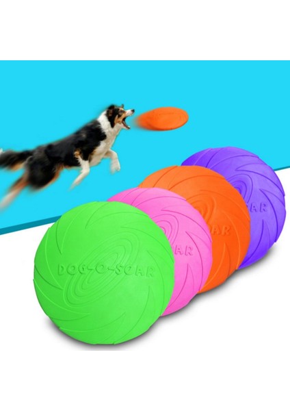Resim Gösterisi Olarak 22 cm Köpek Uçan Disk Yumuşak Esnek Kauçuk Eğlenceli Yüzen Katlanabilir Broşür Disk Köpek Uçan Daire Oyuncak Interaktif Trianning Köpek Oyuncakları Için (Yurt Dışından)