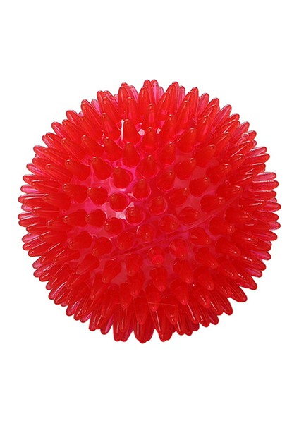 Kırmızı 6.5cm Pet Köpek Oyuncakları Isırmaya Dayanıklı Cızırtılı Ses Oyuncak Dikenli Dikenli Diş Temizleme Tpr Molar Çiğneme Oyuncakları Köpekler Için Interaktif Eğitim (Yurt Dışından)