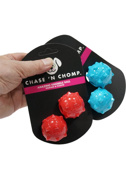 2 Mavi Top Renk Seçin Caıtec Köpek Oyuncakları Mini Gıcırdayan Top Yumuşak Yüzebilir Yaylı Fırlatma ve Kovalama Için Harika Mini Veya Küçük Köpekler Için En Iyisi (Yurt Dışından)
