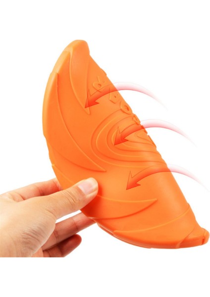 Mavi 18 cm Çapında 2022 Açık Pet Oyuncaklar Yeni Büyük Köpek Uçan Diskler Eğitim Köpek Oyuncak Kauçuk Uçan Disk Getirme 15 cm 18 cm 22 cm (Yurt Dışından)