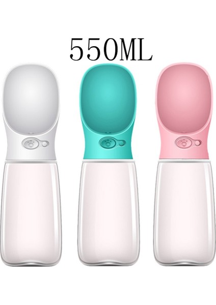 Mavi 550ML Taşınabilir Pet Köpek Su Şişesi Seyahat Yavru Köpek Suluk Açık Pet Su Sebili Besleyici Küçük Büyük Köpekler Için (Yurt Dışından) modelleri