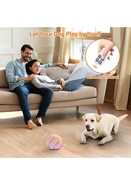 Yeşil Akıllı Interaktif Köpek Topları, Agresif Çiğneme Makineleri Için Uzaktan Kumandalı Köpek Çiğneme Oyuncak Topu, Köpek Için 4 Saat Çalışma Süresi Yuvarlanan Toplar (Yurt Dışından) indirimleri
