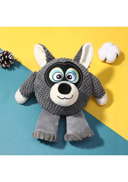 Turuncu 20X28X10 cm Sevimli Hayvan Şekli Kadife Squeaker Oyuncak Eğlenceli Köpek Çiğnemek Gıcırtılı Peluş Oyuncaklar Isırmaya Dayanıklı Küçük Büyük Köpekler Yavru Molar Eğitim Oyuncak (Yurt Dışından) fırsatları