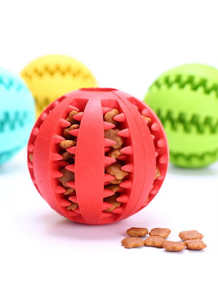 Sarı 5cm Oyuncaklar Büyük Küçük Köpekler Yavruları Için Interaktif Oyunlar Çiğneme Oyuncağı Köpek Için Lastik Top Elastik Evcil Hayvan Oyuncakları Diş Temizleme Köpek Aksesuarları (Yurt Dışından)