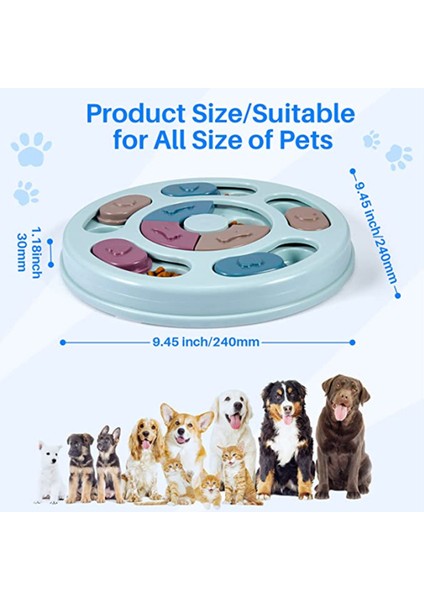 A-1 Köpek Bulmaca Oyuncakları, Interaktif Zenginleştirme Oyuncakları Eğitim Için Köpek Zihinsel Stimülasyon Oyuncakları, Köpek Tedavisi Çiğneme Oyuncakları Puppycats Için Hediyeler (Yurt Dışından) fırsatları