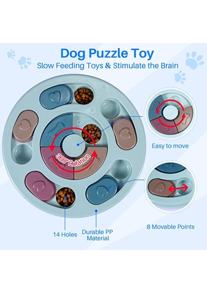 A-1 Köpek Bulmaca Oyuncakları, Interaktif Zenginleştirme Oyuncakları Eğitim Için Köpek Zihinsel Stimülasyon Oyuncakları, Köpek Tedavisi Çiğneme Oyuncakları Puppycats Için Hediyeler (Yurt Dışından) indirimleri