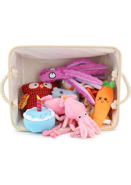 Kalp Pembe M 34X25X16 cm Kişiselleştirilmiş Kutu Özel Ad Köpek Oyuncak Sepeti Baskı Kalp Giysiler Için Büyük Saklama Sepetleri Evcil Hayvan Özelleştirilmiş Ürün Aksesuarları (Yurt Dışından)