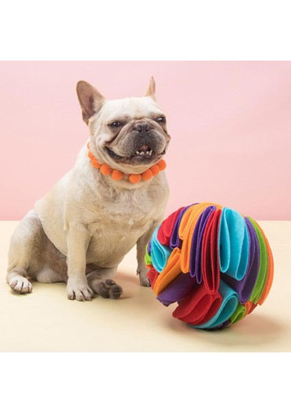 Oreo Renk Pet Köpek Koklama Topu Bulmaca Oyuncaklar Renkli Katlanabilir Burun Koklama Oyuncak Iq Artışı Eğitim Gıda Yavaş Besleme Oyuncak Stresi Rahatlatmak Için (Yurt Dışından)