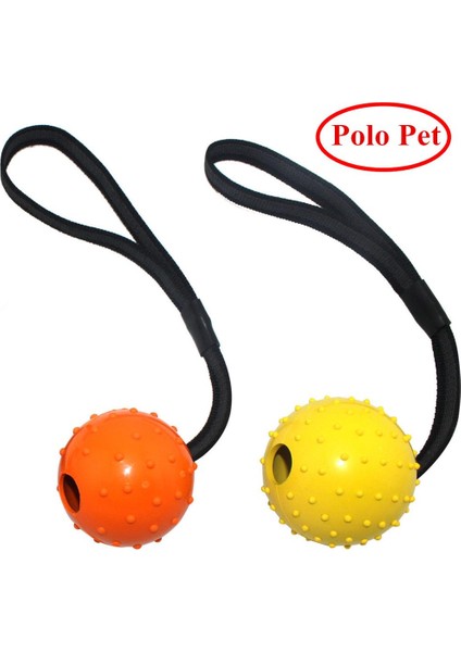 Turuncu 7X30 cm Yüksek Kalite Çoklu Renk Doğal Kauçuk Köpek Oyuncak Topu Bir Kayış Halat Üzerinde Pet Köpek Eğitim Oyuncaklar (Yurt Dışından) fiyatları