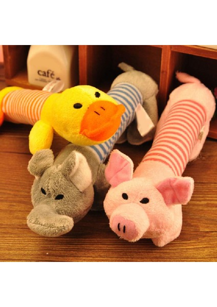 Domuz Fil Domuz Ördek Cızırtılı Squeaker Peluş Çiğnemek Isırmaya Dayanıklı Oyun Souud Oyuncak Pet Yavru Köpek Evcil Hayvan Aksesuarları Malzemeleri (Yurt Dışından) fiyatları