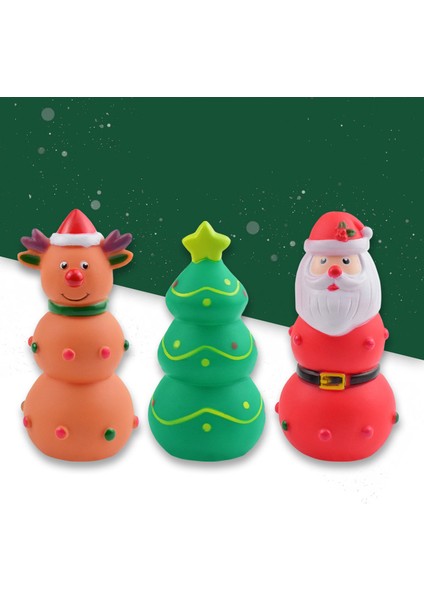 Noel Ağacı Köpek Oyuncakları Squeaker Yumuşak Çiğneme Oyuncak Küçük ve Orta Köpekler Için Noel Hediyesi Eğitim Oyuncak Noel Baba/geyik/ağaç Evcil Hayvan Köpek Cırtlayan Oyuncaklar (Yurt Dışından) fiyatları