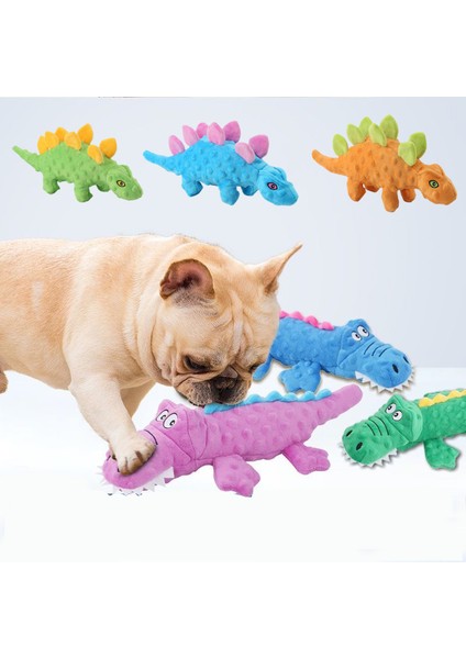 Mavi Timsah Resim Olarak Güçlü Köpek Çiğneme Oyuncakları Sevimli Hayvan Şekli Pet Oyuncak Küçük Köpekler Için Fransız Bulldog Shiba Inu Yavru Köpek Malzemeleri Accesorios Para Perros (Yurt Dışından)