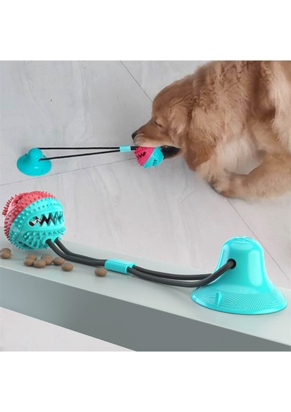 H Pet Köpek Oyuncakları Silikon Vantuz Itme Römorkör Köpek Interaktif Oyuncak Elastik Top Oyuncak Pet Diş Temizleme Köpek Diş Fırçası Köpek Isırma Oyuncak (Yurt Dışından) fiyatları