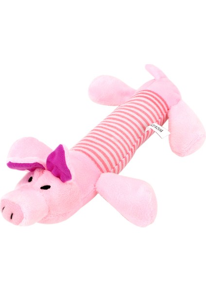 Pembe Domuz M Tüm Evcil Hayvanlar Için Fit Fil Ördek Domuz Evcil Hayvan Komik Peluş Oyuncaklar Dayanıklılık Squeak Çiğneme Sesi Bebek Köpek Kedi Polar Oyuncaklar (Yurt Dışından)
