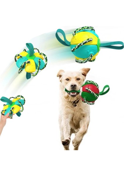 Pembe Mavi Köpek Futbol Topu Interaktif Pet Oyuncaklar Katlanabilir Top Molar Oyuncak Açık Eğitim Topu Yavru Köpek Çiğnemek Köpek Aksesuarları (Yurt Dışından) fırsatları