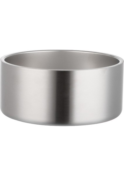 .34OZ Yeni 32OZ 64OZ Köpek Kasesi Çift Duvar Kaymaz Paslanmaz Çelik Pet Köpek Maması Besleyici Su Kasesi Orta Büyük Evcil Hayvanlar Için (Yurt Dışından)