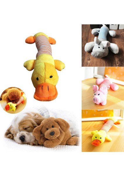 Ördek Sevimli Pet Köpek Kedi Peluş Hayvanlar Şekil Gıcırtı Ses Oyuncaklar Komik Dayanıklı Çiğneme Molar Bite Oyuncak Tüm Pet Molar Eğitim Oyuncak Için Uygun (Yurt Dışından)