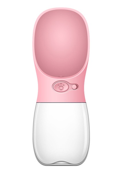 Pembe 350 ml Taşınabilir Pet Köpek Su Şişesi Küçük Büyük Köpekler Için Seyahat Yavru Kedi Suluk Açık Pet Su Sebili Besleyici Ev Hayvanı Ürünü (Yurt Dışından)