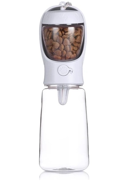 Color3 550 ml Pet Köpek Su Şişesi Kase ile Taşınabilir Çok Fonksiyonlu Köpek Kasesi Dayanıklı Açık Havada Seyahat Kedi Içme Besleyici Köpek Aksesuarları (Yurt Dışından)