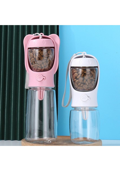 Color3 550 ml Pet Köpek Su Şişesi Kase ile Taşınabilir Çok Fonksiyonlu Köpek Kasesi Dayanıklı Açık Havada Seyahat Kedi Içme Besleyici Köpek Aksesuarları (Yurt Dışından) fırsatları