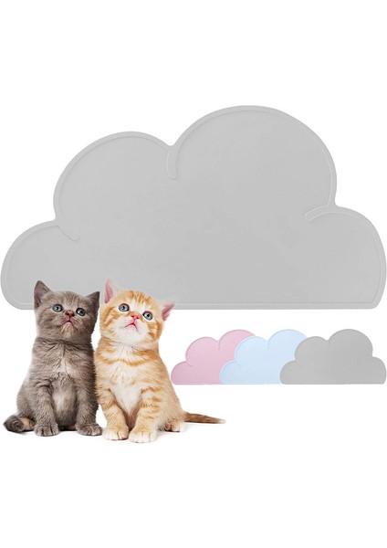 A-Pembe 47 cm x 27 cm Kedi Besleme Matı Su Geçirmez Düz Renk Silikon Pet Gıda Pedi Hayvan Mama Kabı Içme Matı Placemat Kolay Yıkama Köpek Aksesuarları (Yurt Dışından) modelleri