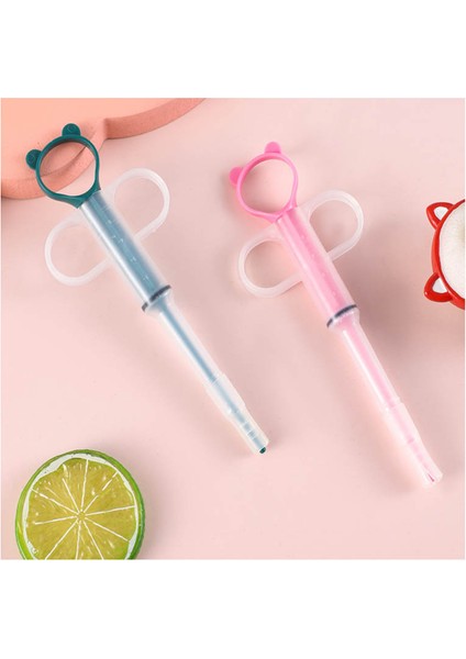 Pembe 1 Pc Pet Ilaç Şırınga Tablet Hap Makinesi Tabancası Piller Itme Dağıtıcı Ilaç Su Süt Şırınga Köpek Kedi Yavrusu Besleyici Kiti (Yurt Dışından) indirimleri