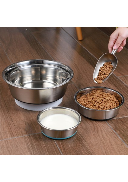 Tam Kaymaz Kırmızı 22 cm Yeni Silikon Kaymaz Hayvan Mama Kabı Paslanmaz Çelik Köpek Havzası Köpek Pirinç Kasesi Besleyici Tiryakisi Köpek Aksesuarları Kedi Kase (Yurt Dışından) fırsatları