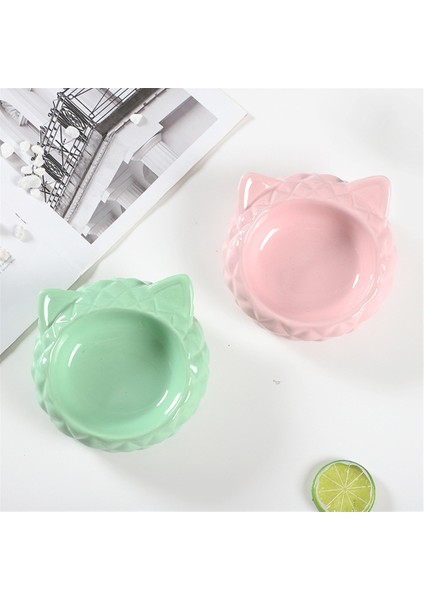 4 13X9X4CM Resim Olarak Seramik Kedi Köpek Kase Sevimli Meyve Şekli Evcil Hayvan Besleme Yemek Tabağı Kaymaz Taban Pet Içme Suyu Besleyici Köpek Yavrusu Yiyecek Kabı (Yurt Dışından) indirimleri
