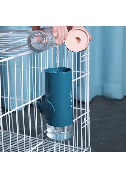 Indigo 750 ml Otomatik Besleyici Pet Besleyiciler Su Içme Besleme Kaseleri Köpek Kedi Için Pet Kafes Suluk Pet Köpek Tiryakisi Tavşan Su Besleyici (Yurt Dışından)