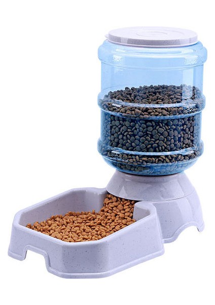 Mermer Gri Besleyici 3.8l Yerçekimi Köpek Su Sebili Otomatik Kedi Besleyici Tiryakisi Köpek Su Şişesi Gıda Su Sebili Pet Besleme Kasesi Kedi Köpek Için (Yurt Dışından)