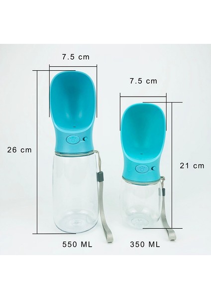 Koyu Mavi 350 ml Pet Köpek Su Şişesi Küçük Orta Büyük Köpek Için Taşınabilir Şişe Sızdırmaz Köpekler Su Şişesi Açık Su Kase Evcil Hayvan Ürünleri (Yurt Dışından) fiyatları