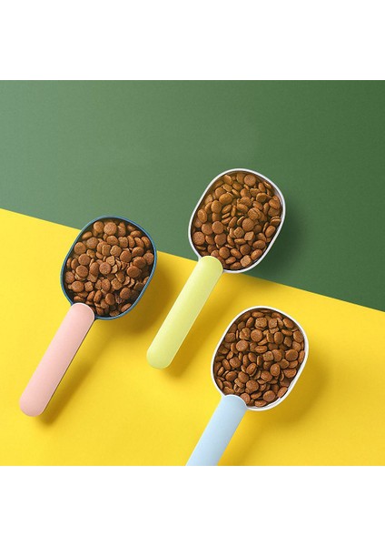 Gri Çok Fonksiyonlu Taşınabilir Pet Kedi Köpek Maması Kürek Kepçe Besleme Kaşığı ile Kilitli Torba Klipsi Evcil Hayvan Besleyiciler Pet Köpek Yavru Malzemeleri (Yurt Dışından) modelleri